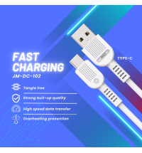 Jmax Type C  Cable | 1m long USB Cable | Type A  To Type C | 3.1A Fast Charging