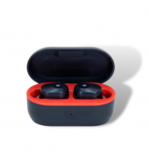 Jmax GYM Series-Red-Music Express Wireless Earbuds with 20H Playtime |  300mAh Case Battery