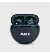 Jmax Yoga Series Black True Wireless Earbuds  | 22H Playtime | Stable Bluetooth Connection
