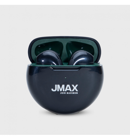 Jmax Yoga Series Black True Wireless Earbuds | 22H Playtime | Stable Bluetooth Connection Jmax Yoga Series Black True Wireless Earbuds | 22H Playtime | Stable Bluetooth Connection