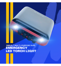 120  SARV Jmax Black10000mAh Power Bank Li Polymer 4 in 1 Fast Charging | Inbuilt 4 Output Cable 