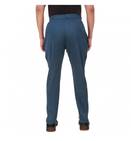 Fabstieve Men's Stretchable Grandair Printed Lowers, Blue Colour, Size XL (VK-51)