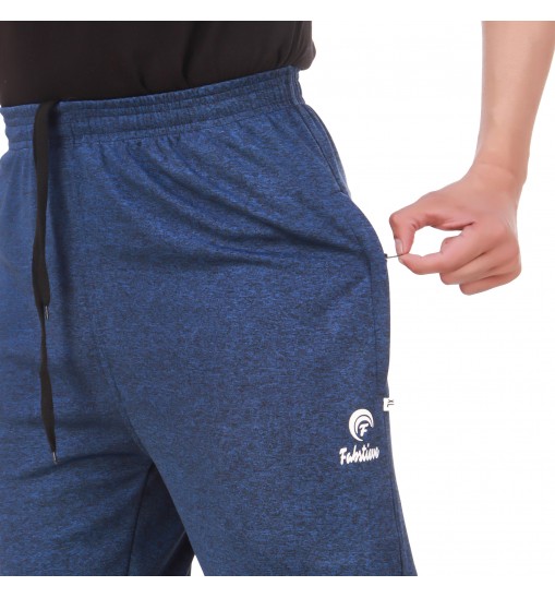 Fabstieve Men's Stretchable Grandair Printed Lowers Dark Blue Size XL (VK-51)