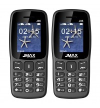 Jmax J06 Combo of Two Mobile  Black & Black