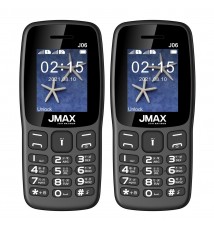 Jmax J06 Combo of Two Mobile Black & Black Jmax J06 Combo of Two Mobile Black & Black