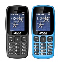 Jmax J06 Combo of Two Mobile  Black & Sky Blue