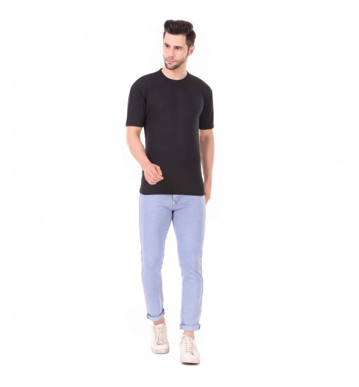 Fabstieve Men's Cotton Plain T-Shirts, ( VK-216) Fabstieve Men's Cotton Plain T-Shirts, ( VK-216)