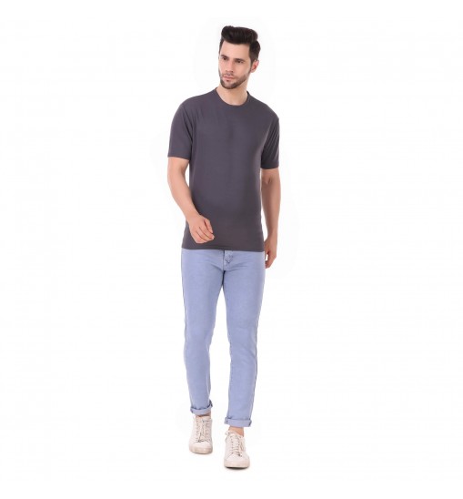 Fabstieve Men's Cotton Plain T-Shirts, ( VK-216) Fabstieve Men's Cotton Plain T-Shirts, ( VK-216)