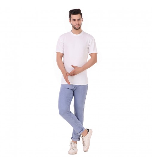 Fabstieve Men's Cotton Plain T-Shirts, ( VK-216) Fabstieve Men's Cotton Plain T-Shirts, ( VK-216)